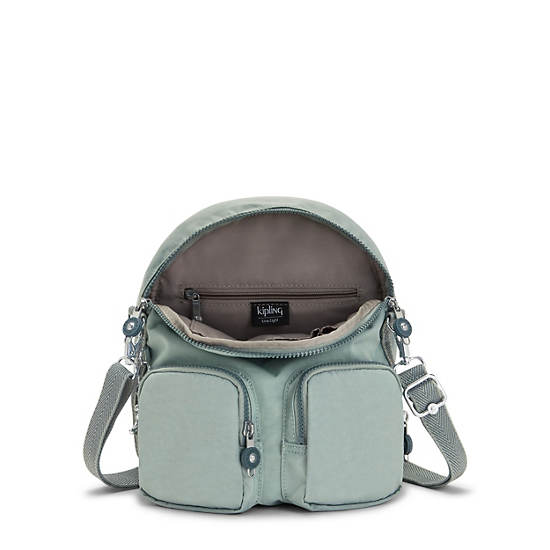 Kipling Firefly Up Convertible Ryggsekk Olivengrønne | NO 1639VR